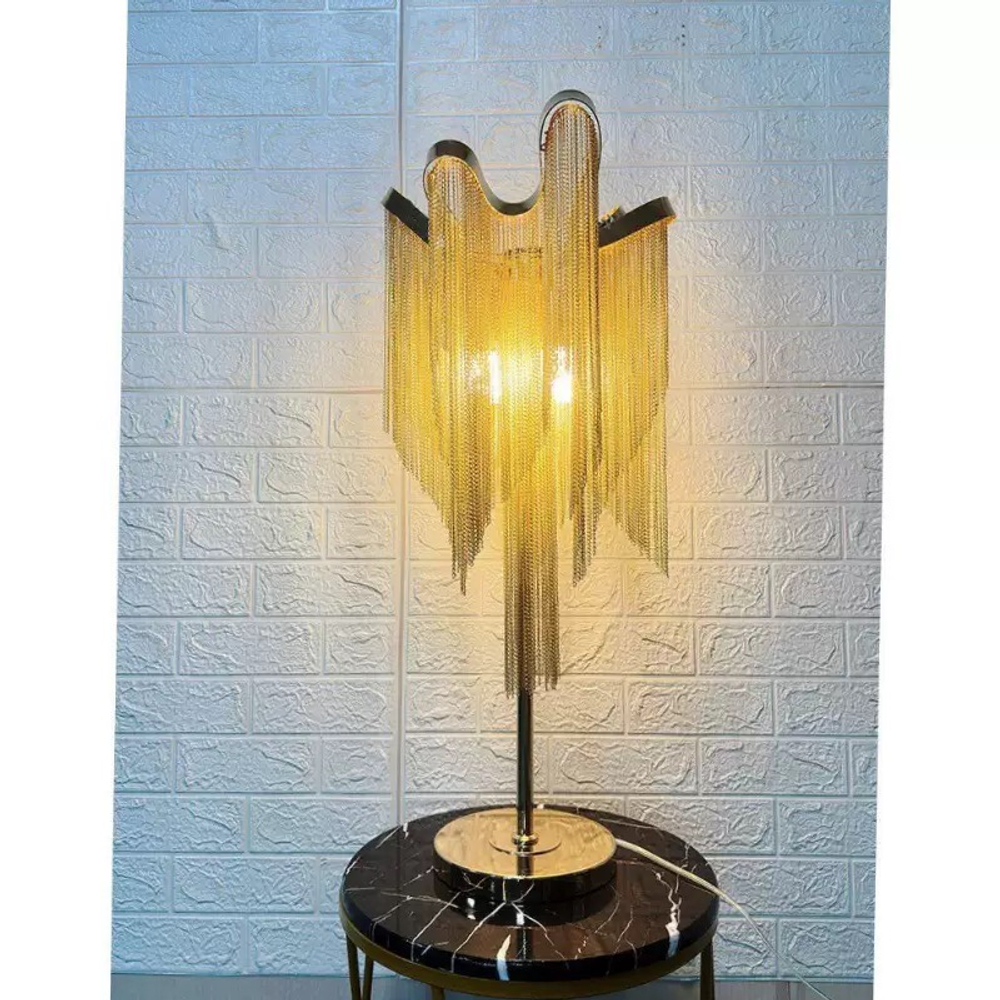 Table design lamp Stream by Terzani (gold)