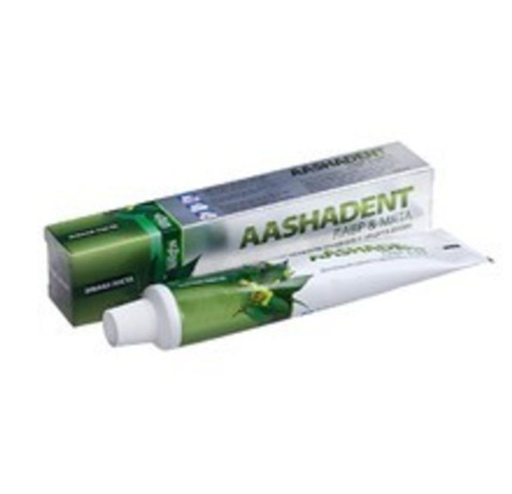 АКЦИЯ! Зубная паста Herbals Aasha Aashadent Лавр и мята Свежесть дыхания и защита десен, 100 г