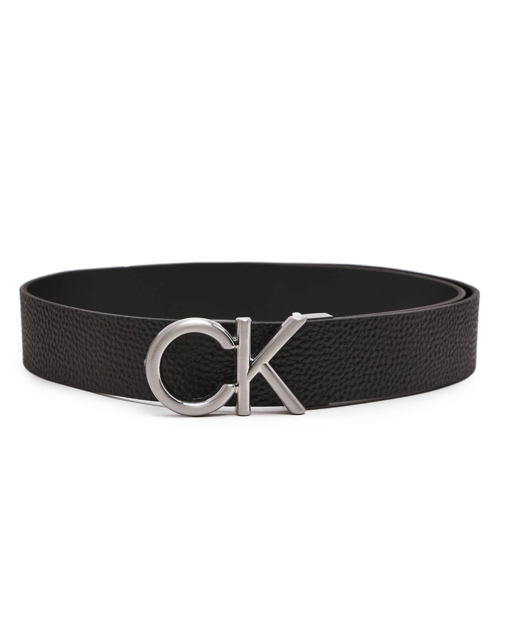 кожаный ремень ck metal bombe Calvin Klein - черный(K50K509956)