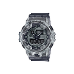 CASIO See Thru Ice Tough 1.0 Quartz Movement Resin Strap Watch Men"s Watches Gray Dial