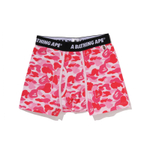 A Bathing Ape Bathing Ape Boxer Briefs Boxer Шорты Letter розовый