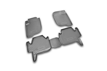 Коврики в салон MITSUBISHI Pajero Sport 2008-2012, 4 шт. (полиуретан)