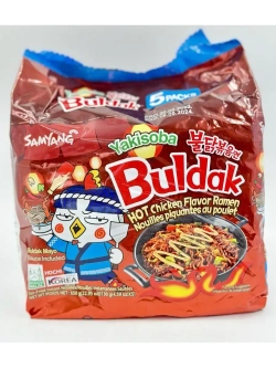 Лапша Samyang , острая курица в соусе Якисоба