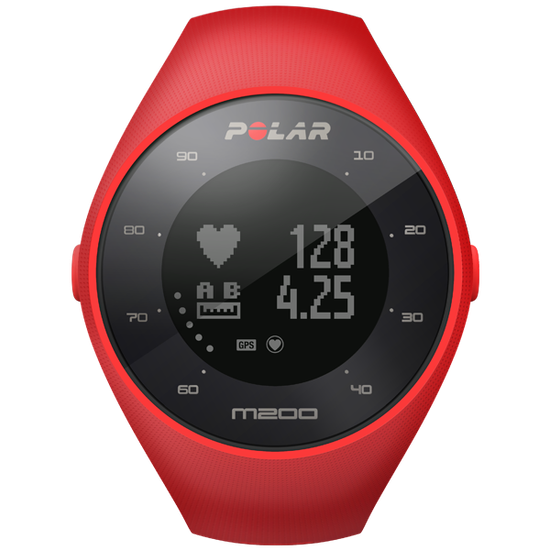 Пульсометр Polar M200 HR red