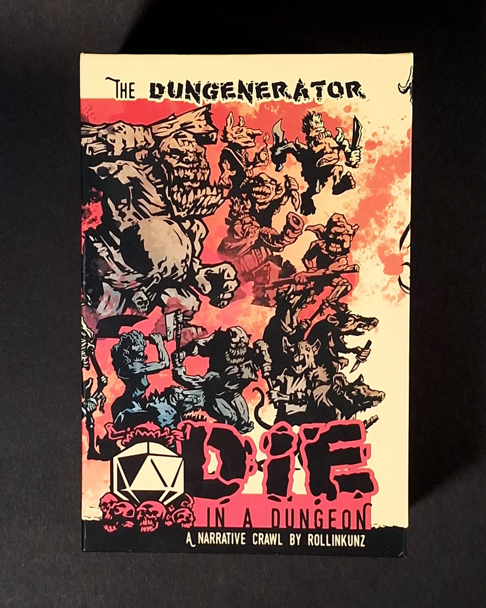 The DUNGENERATOR: DIE in a Dungeon - настольная игра