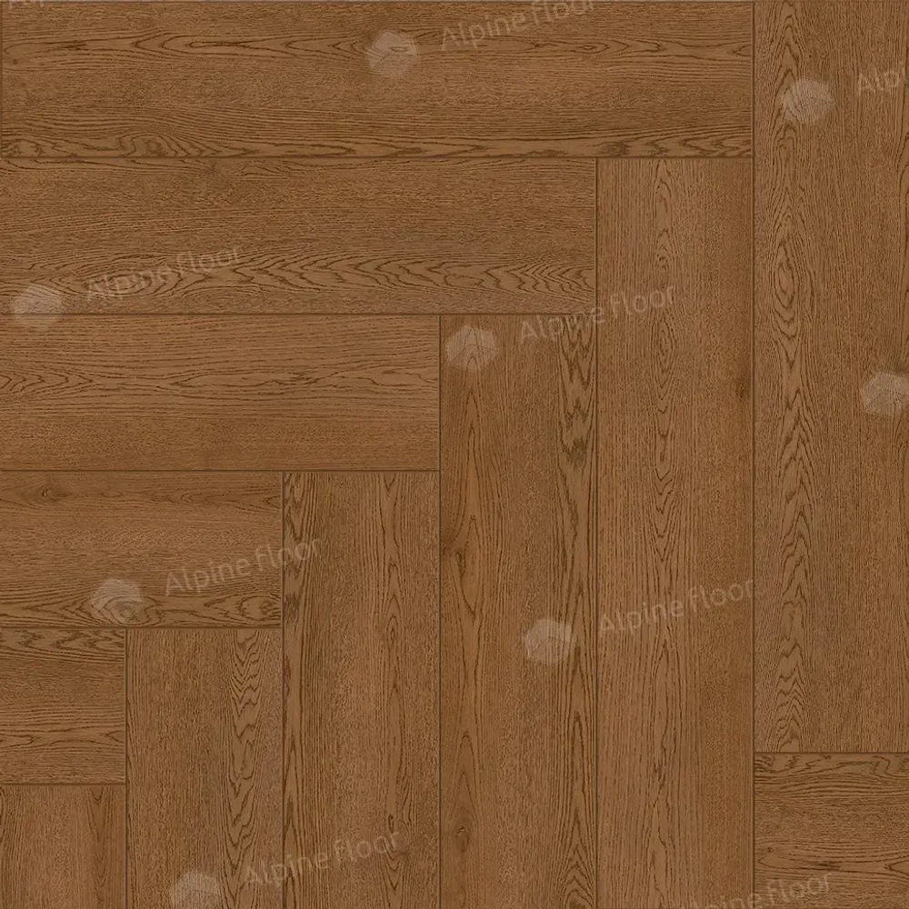 Каменно-полимерная плитка Alpine Floor Паркет Лайт (Parquet Light) Дуб Селена ЭКО 13-32