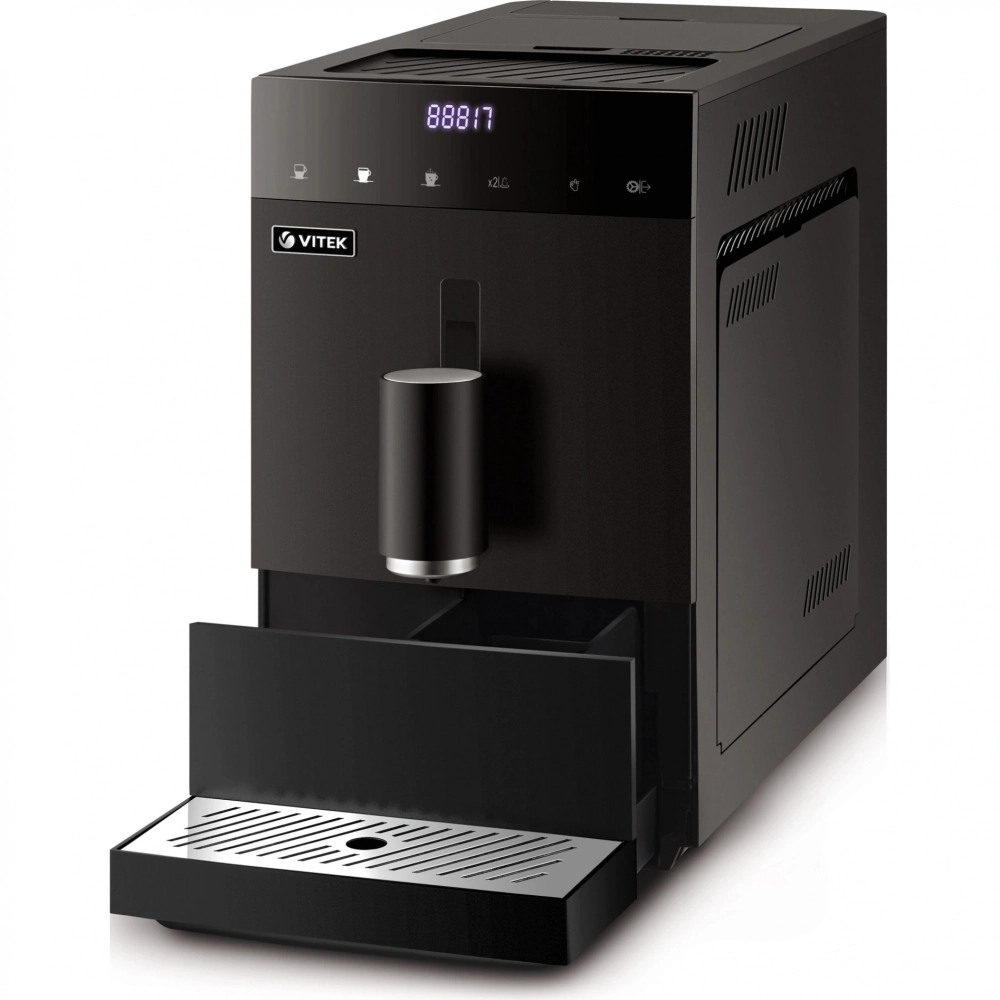 Кофемашина Vitek Metropolis VT-8701 1350Вт черный