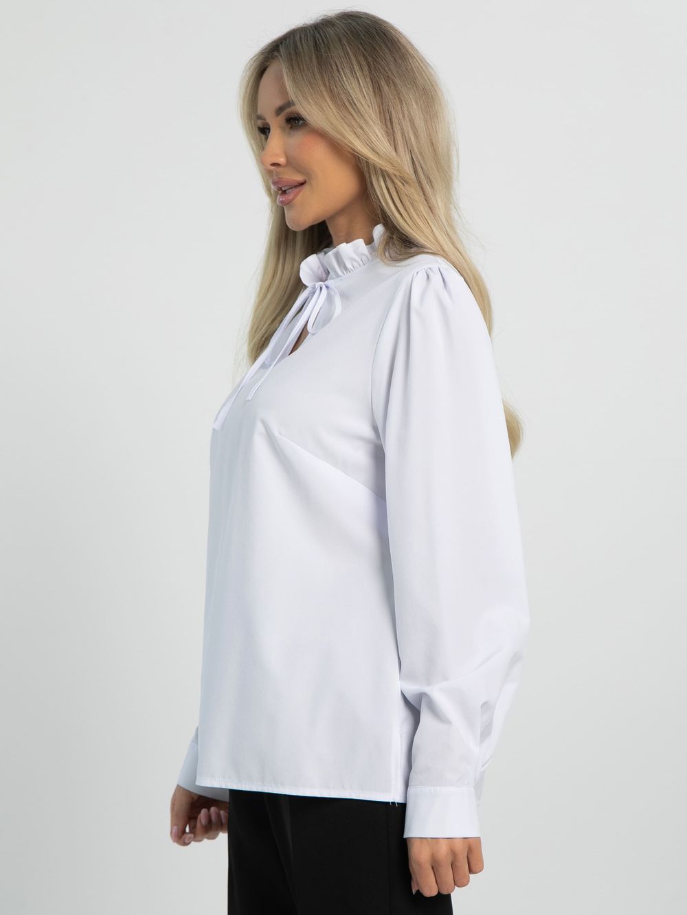 Блуза Альмира (белая) Б16244-16М LT Collection