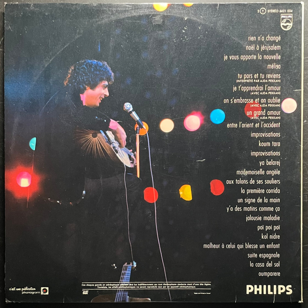 Enrico Macias & Ajda Pekkan ‎– La Féte à L’Olympia 2LP (Франция 1976г.)
