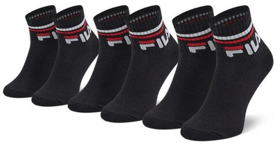Теннисные носки Fila Junior Quarter Plain Tennis Socks 3P - black