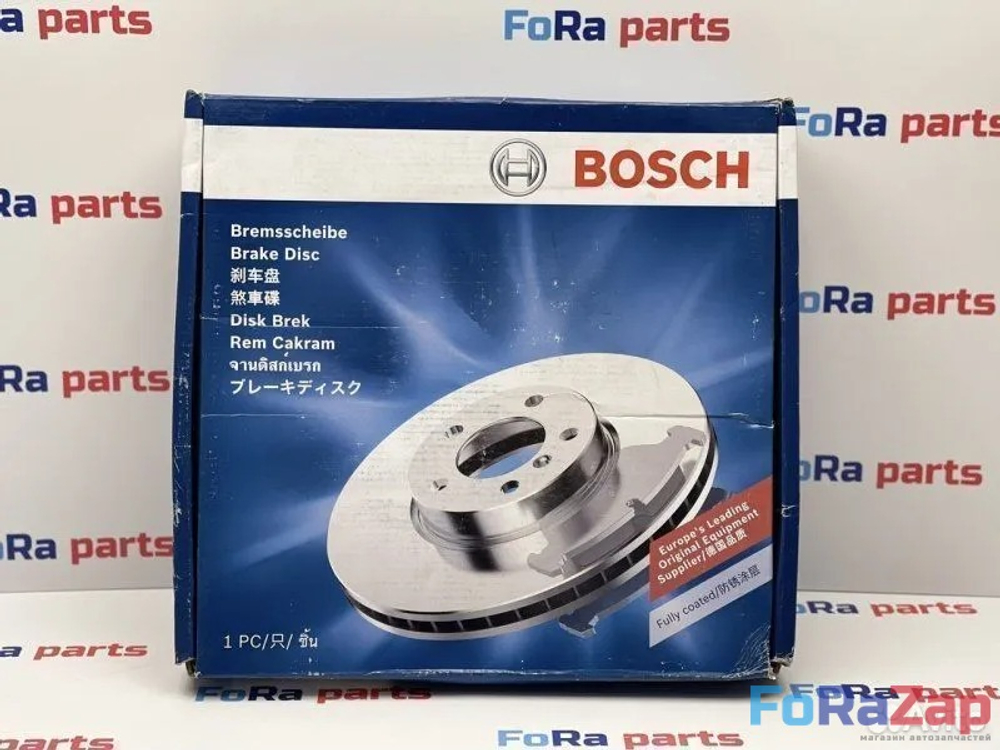 Диск тормозной передний Bosch Audi 8K0615301A