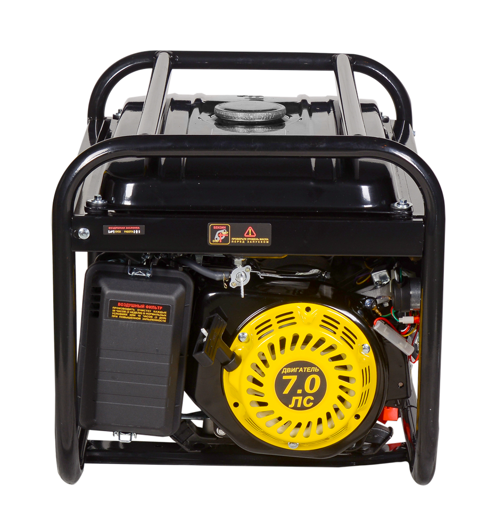 Портативный бензогенератор HUTER DY4000LX - [3 кВт / 220V] эл. старт