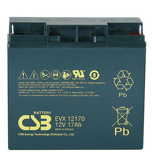 Аккумулятор CSB EVX12170 B3 - AGM ( 12В / 17Ач )