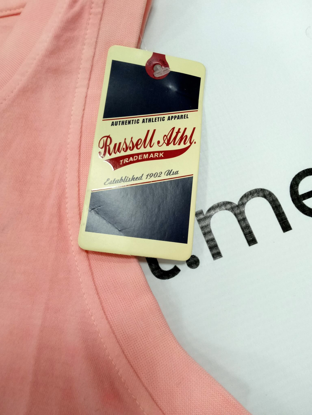 Майка женская удлиненная. Цвет белый/розовый. Акцентная деталь аппликация. Размер S -40/42 русский.