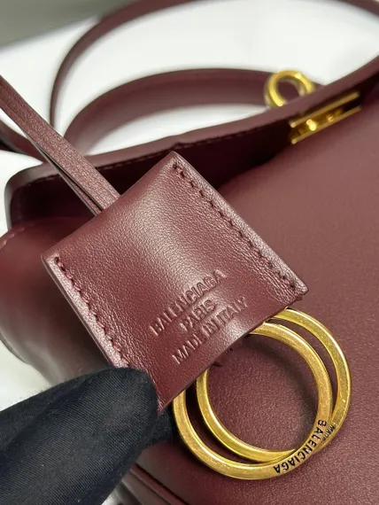 BALENCIAGA RODEO HANDBAG Бордовый