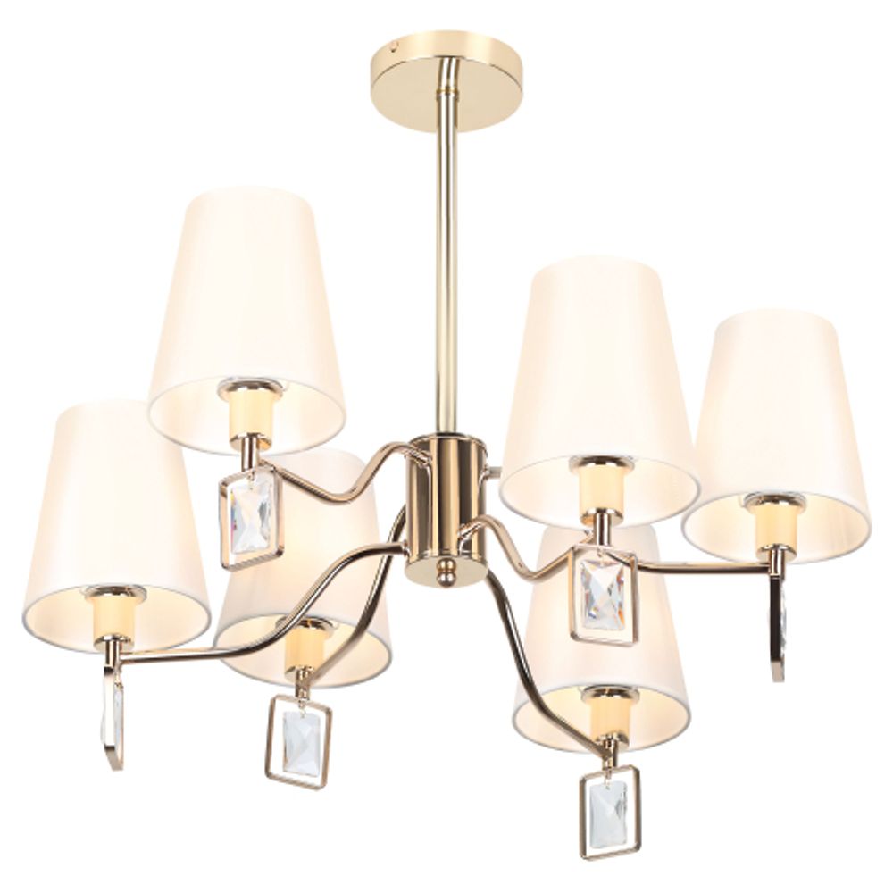 Люстра Rivoli Cristal 2095-306 6 х Е14 40 Вт классика | Rivoli