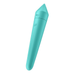 Бирюзовый мини-вибратор 14см Satisfyer Ultra Power Bullet 8