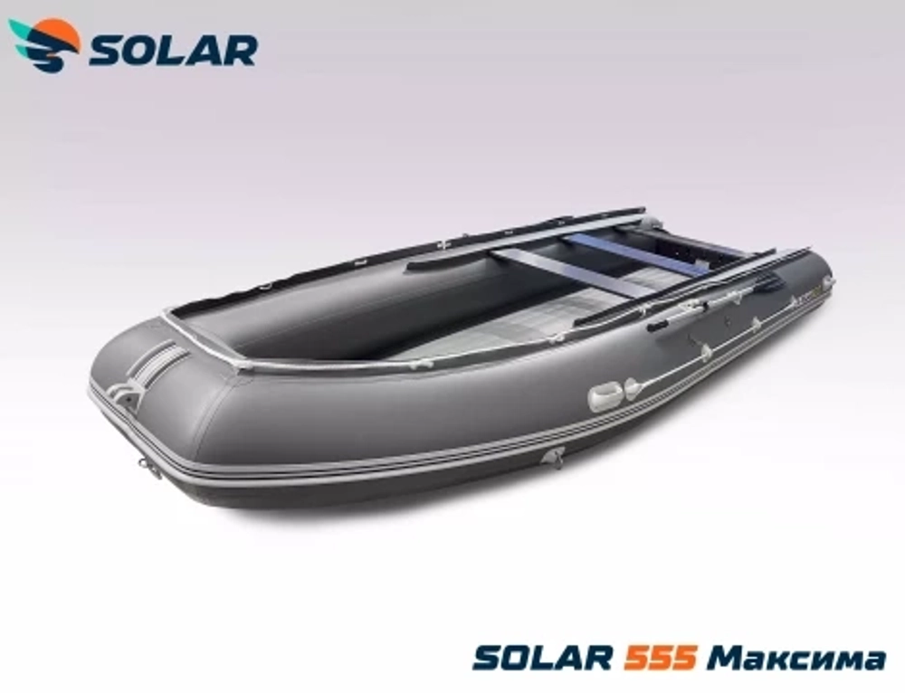 Лодка надувная моторная solar-555 к