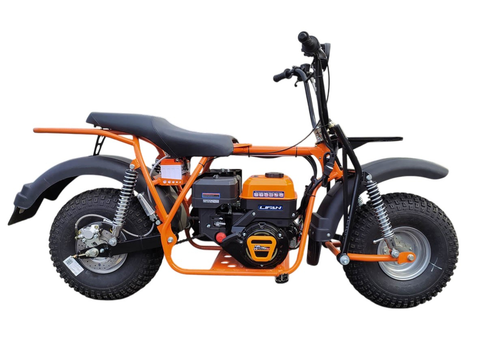 Мотоцикл внедорожный СПРИНТ на редукторе, колеса 8” (20х7-8’’), LIFAN KP230ER, фара, электростартер