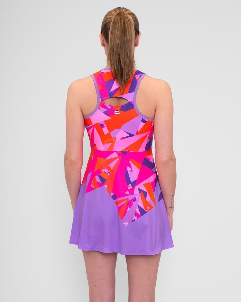 ОДЕЖДА ДЛЯ ТЕННИСА Женская, Платье BIDI BADU SPIKE DRESS .