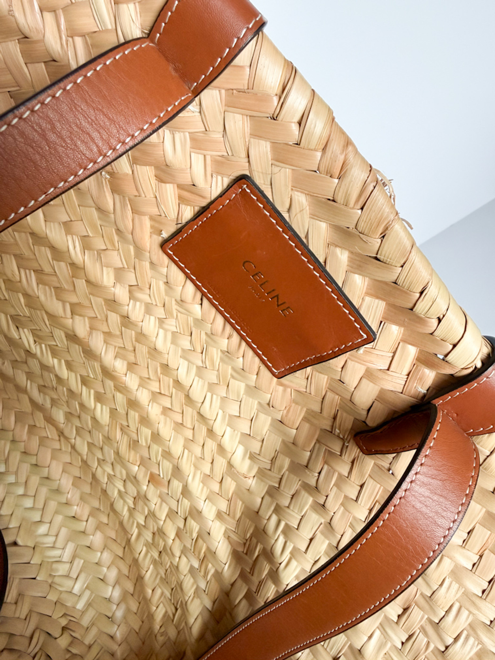 Плетёная сумка Celine