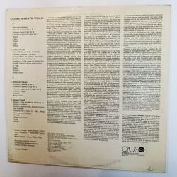 Винтажная виниловая пластинка LP Galuppi Галуппи Scarlatti Скарлатти Vivaldi Вивальди Slovak Chamber Orchestra Concertos (Чехословакия 1981)