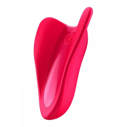 Вибратор на палец Satisfyer High Fly, красный