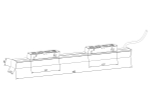 Размеры Driver 200W SPACE-Track system L2