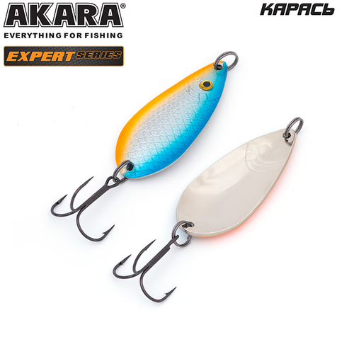 Блесна колебалка Akara Expert Карась 65 мм 18 гр. 1/SIL