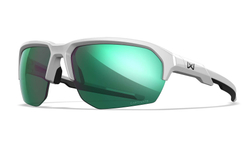 Очки защитные Wiley X WX Jakl (Frame: Polished White, Lens: Polarized - Green Mirror)