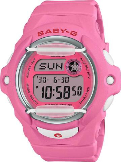 Японские наручные часы Casio Baby-G BG-169CH-4 с хронографом
