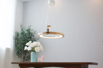 Подвесной светодиодный светильник Home Light Астерия MMD-LED D259-2-24W 4000K дерево