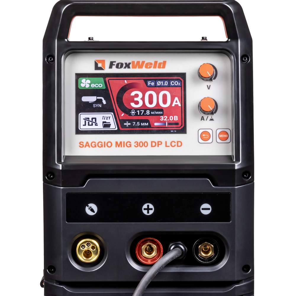 Сварочный полуавтомат SAGGIO MIG 300 DP LCD 9451