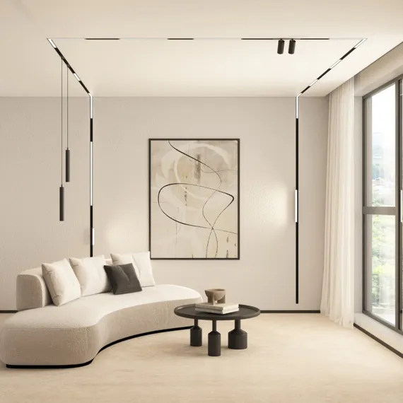 Трековый светильник SMART LINEAR | СМАРТ ЛИНЕАР DK8026-BK Denkirs