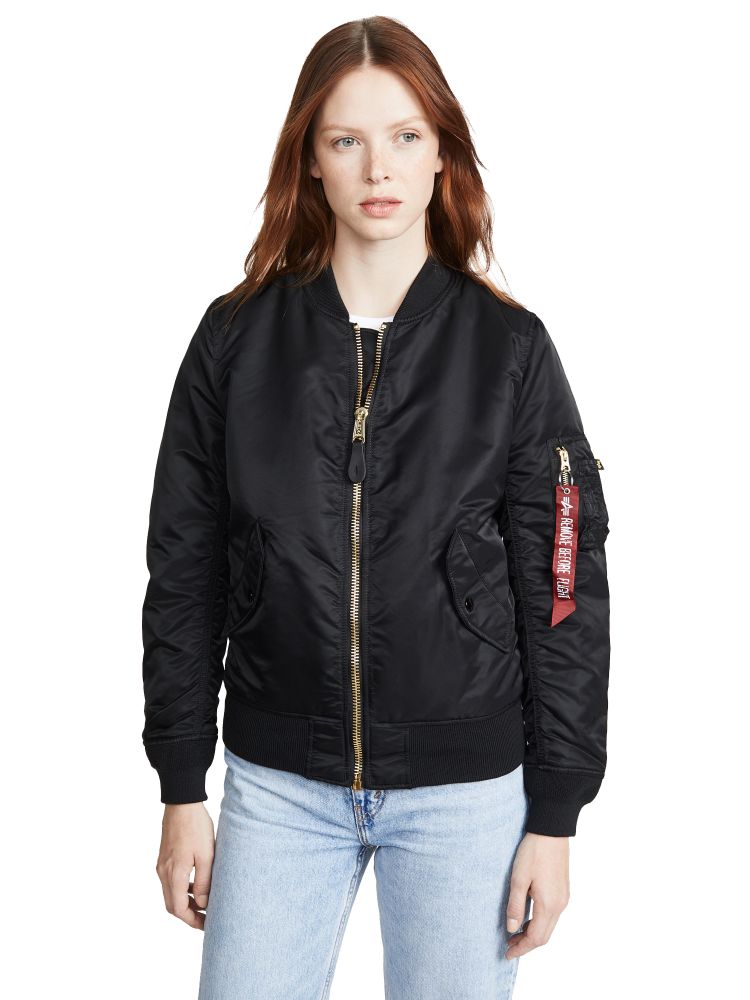 Куртка Alpha Industries MA-1 W Black (Черный)