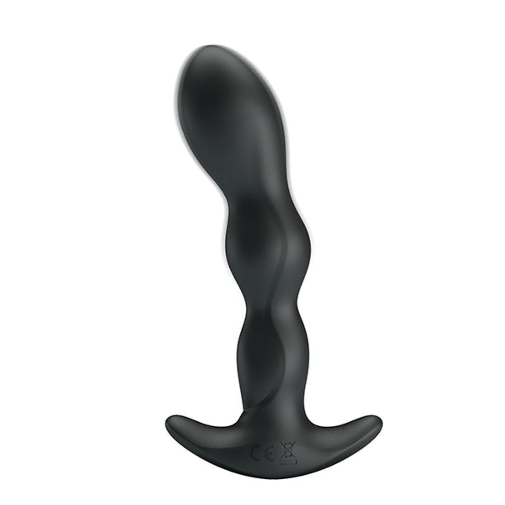 Черный массажер простаты 14,5см Pretty Love Special Anal Massager BI-040068