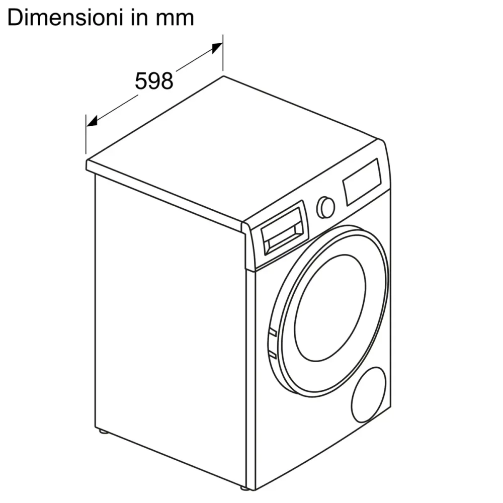 Стирально-сушильная машина Bosch WNA13400IT