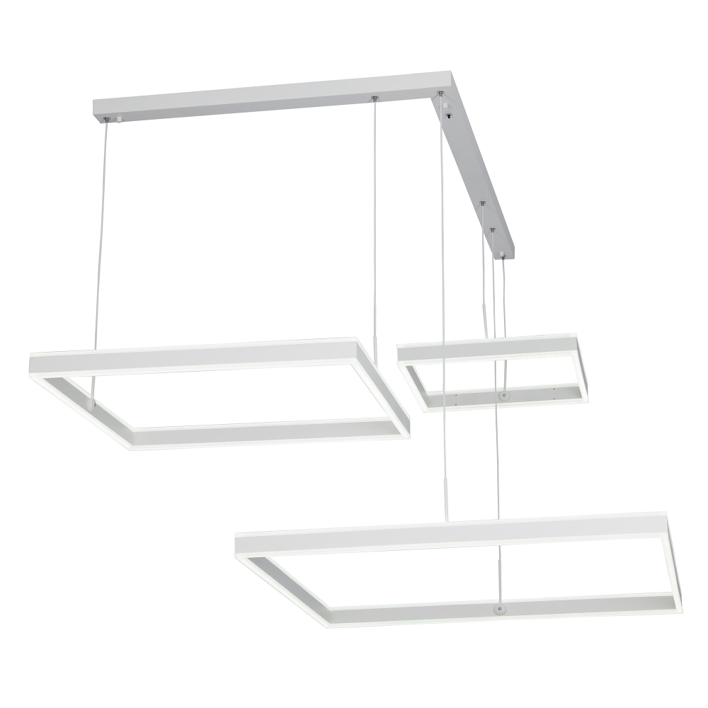 Citilux Дуэт CL719K310 LED Люстра подвесная с пультом Белая