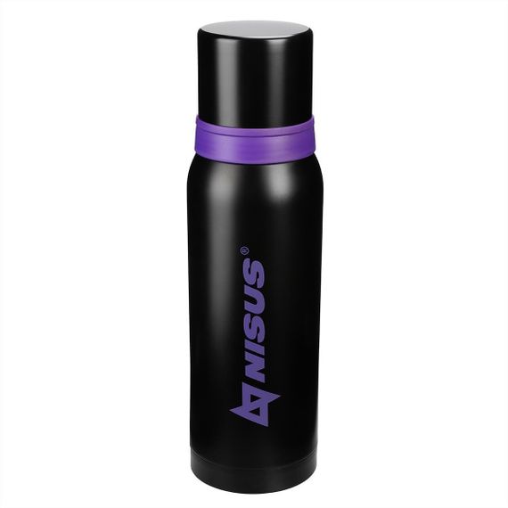 Термос NISUS 1000ML N.TM-046-LW  Волк (2 крышки-кружки)