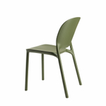 Стул пластиковый Scab Design Hug Go Green, оливковый