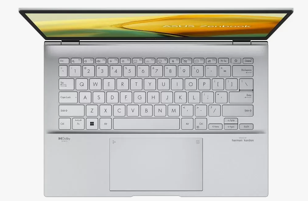 14" Ноутбук ASUS Zenbook UX3402ZA Silver (2560x1600, Intel Core i5-1240P, 8ГБ, SSD 512ГБ, Intel Iris Xe Graphics, Win 11 Pro)
