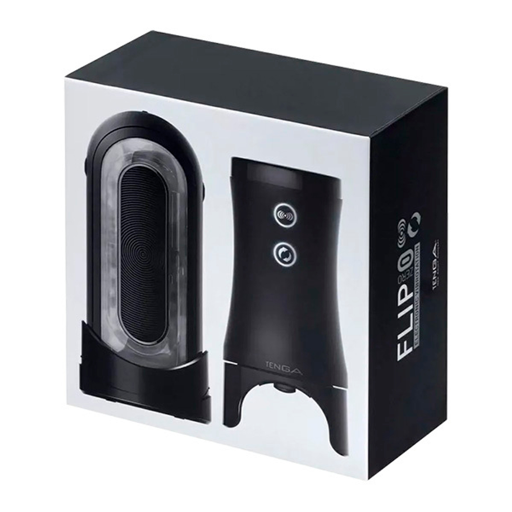 Мастурбатор с вибрацией и устройством для вращения Tenga Flip Zero Electronic Vibrotation TFZ-103R