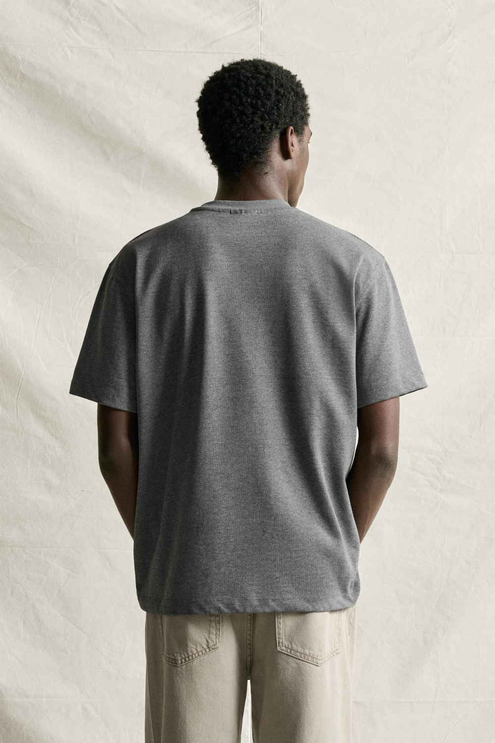 ФУТБОЛКА HEAVYWEIGHT С КОРОТКИМИ РУКАВАМИ — ZARA