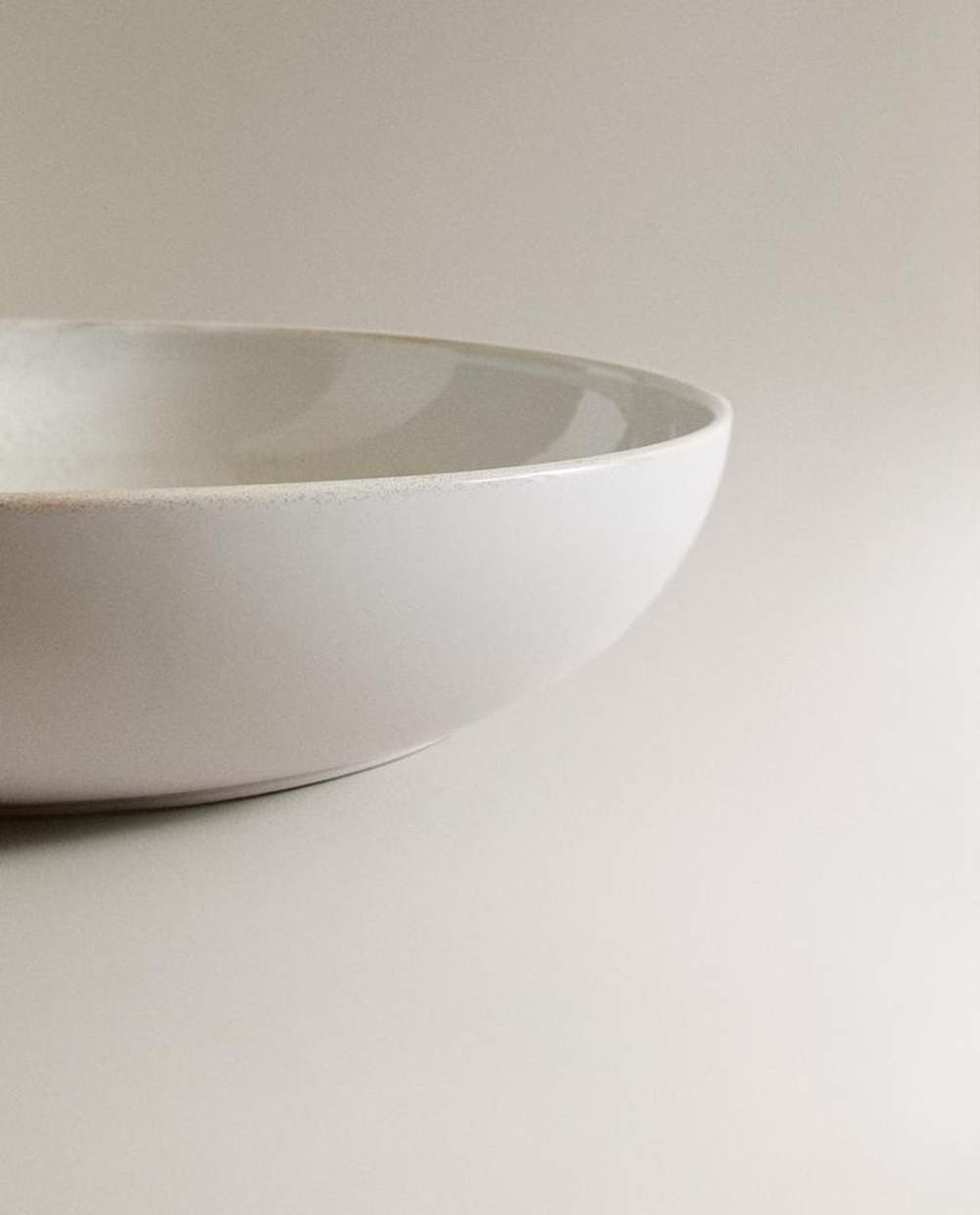 ZARA HOME БОЛЬШАЯ САЛАТНИЦА, ЭКРЮ