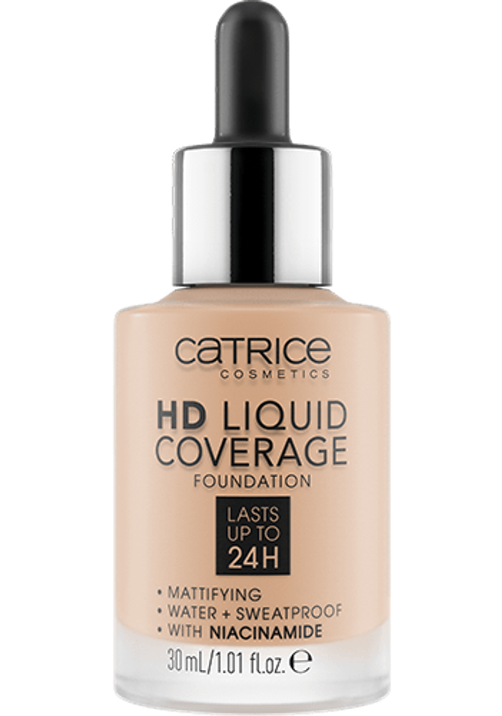 Тональная основа Catrice HD Liquid Coverage Foundation - 030 SAND BEIGE