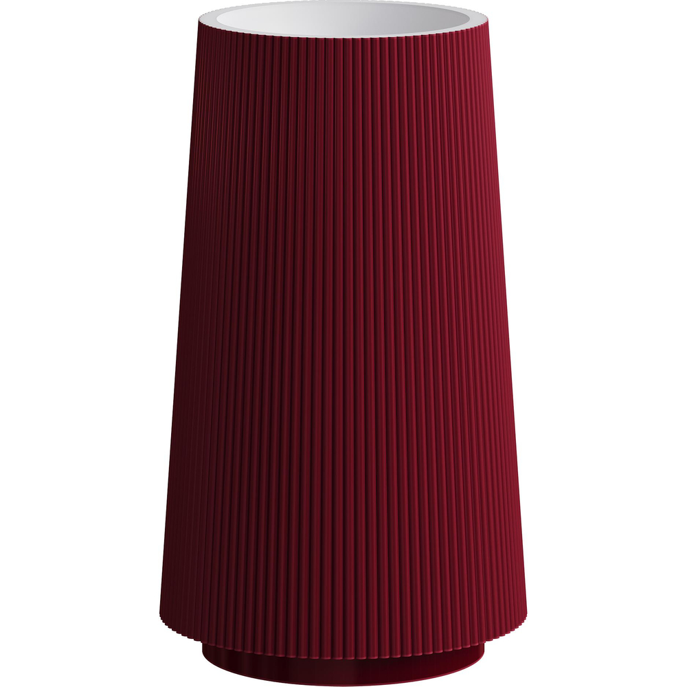 Раковина напольная Boheme Torre 801-Torre-BUR 48х48х85 Corian Burgundy