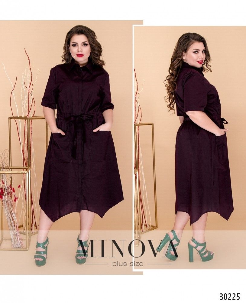 Платье 8605-марсала Minova