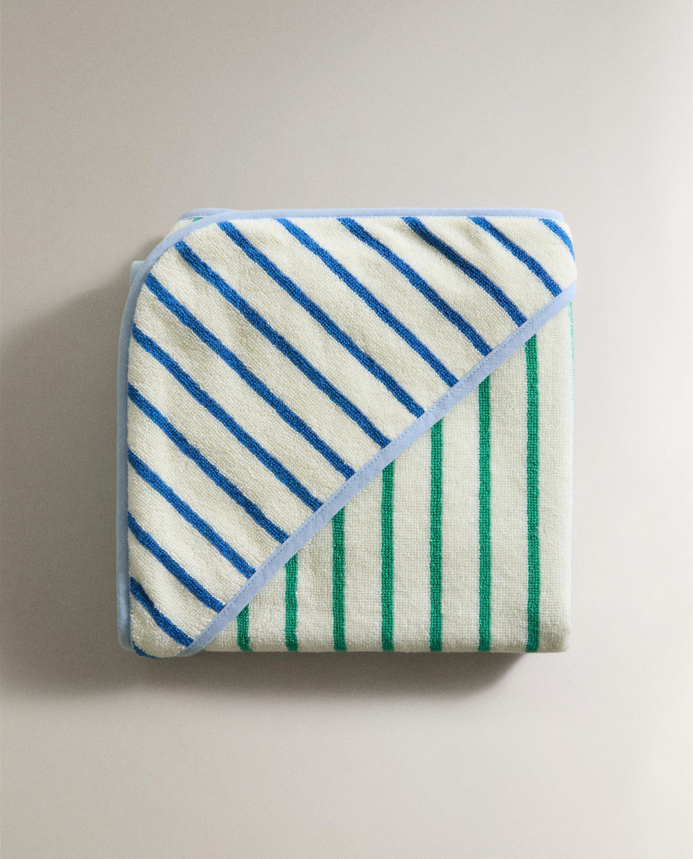 Детское полотенце с капюшоном из хлопка Zara Home, фото 4