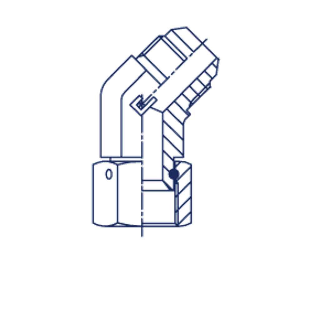 Соединение PN45 JIC 1.7/8