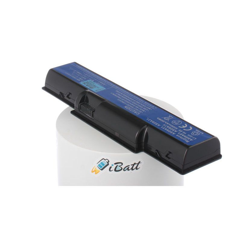 Аккумуляторная батарея iBatt 5200 mAh для ноутбуков Acer AS09A31 AS09A41, AS09A51